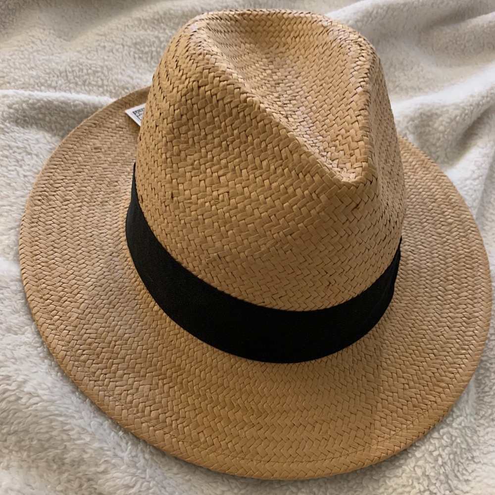H&M Straw Hat with Grosgrain Band